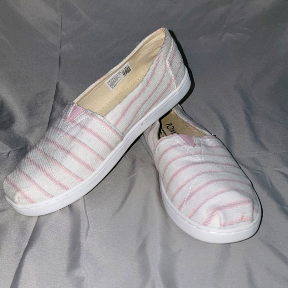 👧🏾💖👧🏾NWOB TOMS Girls Redondo Loafer Flats👧🏾💖👧🏾 - Picture 7 of 7